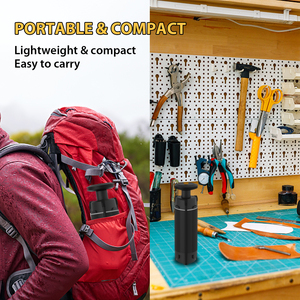 Lampe de camping LED rechargeable multifonctionnelle rétractable de haute qualité, idéale pour les voyages et la randonnée - Product Image 4