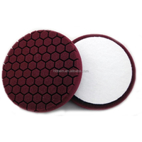 Tampon de polissage en mousse pour voiture de 8 pouces (200 mm) pour polisseuse DA/RO, tampon de mousse à coupe lourde pour carrosserie automobile