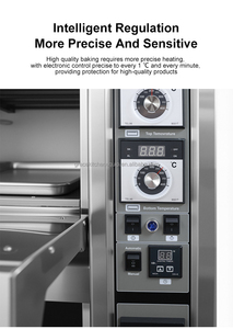 GRACE Nuovo Forno Elettrico Industriale a 4 Piani per Panifici, Ristoranti e Hotel - Produzione di Pane e Pizza - Product Image 4