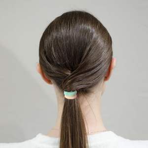 60 pièces/boîte – Élastiques à cheveux mignons pour bébé, dégradé de couleurs, élastiques de qualité pour filles - Product Image 3