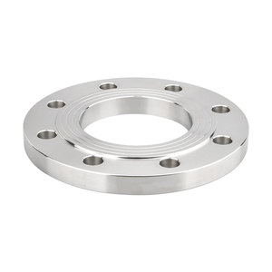 Bride en acier inoxydable à col soudé à face plate, haute pression, forgée, PN20 <span class=keywords><strong>PN50</strong></span> 304/316L, norme nationale, pour pipeline pétrolier et gazier - Product Image 1