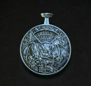 Phong Cách Gothic nặng Báo Chí kim loại ma quỷ <span class=keywords><strong>x</strong></span>úc <span class=keywords><strong>x</strong></span>ắc Hội Đồng Quản trị trò chơi Thần Tài Spinner thời trang cosplay RPG đôi DND <span class=keywords><strong>x</strong></span>úc <span class=keywords><strong>x</strong></span>ắc với Hộp quà tặng - Product Image 5