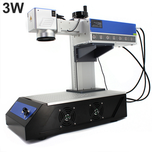 เครื่องเลเซอร์<span class=keywords><strong>ม</strong></span>าร์กกิ้ง YAG UV 355 นาโนเมตร (แบบตั้งโต๊ะ) สำหรับทำเครื่องห<span class=keywords><strong>ม</strong></span>ายโลโก้/ตัวเลข/วันที่บนพลาสติก ด้วยระบบระบายควา<span class=keywords><strong>ม</strong></span>ร้อนด้วยอากาศ รองรับไฟล์ AI/DXF/PLT/BMP - Product Image 2