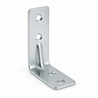 Cornière d'angle en métal estampé sur mesure, support de renforcement en tôle d'acier, pièces estampées en tôle, fabrication OEM