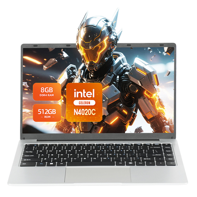 Custom Laptops Brand New 14.1inch N4020c Win 11 Laptop Full Hd Display Screen Full Size 256GB Portatiles Laptop for Business