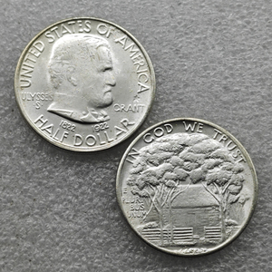 Monedas conmemorativas de medio dólar de los Estados Unidos de 1922 (<span class=keywords><strong>Ulysses</strong></span> S. Grant), regalos, decoración del hogar - Product Image 2