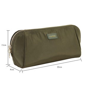 Customized Logo Waterproof Nylon Cosmetic Pouch High Quality <b>Makeup</b> Bag Jelly Strap Large Travel Bag - Product Image 5