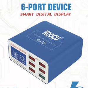 KOOCU KC-326 Smart Chargeur de téléphone USB à affichage numérique à 6 ports - Product Image 3