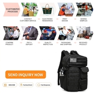 Sac à dos imperméable personnalisé d'usine BSCI poches multiples et équipement tactique sac à dos tactique d'extérieur