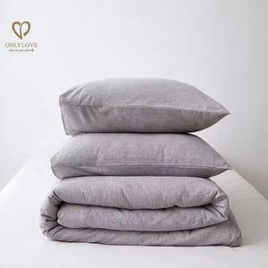 Vente en gros <span class=keywords><strong>de</strong></span> linge <span class=keywords><strong>de</strong></span> lit <span class=keywords><strong>de</strong></span> qualité supérieure pour la maison, ensemble <span class=keywords><strong>de</strong></span> couette moderne, taie d'oreiller grise, draps <span class=keywords><strong>de</strong></span> lit, couleur et taille personnalisées - Product Image 6