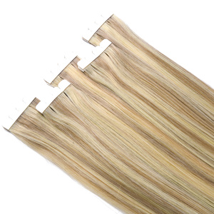 Extensiones de Cabello Humano Remy 100% de Doble Trama Ligera K.S WIGS, Sensación Suave, Color Mixto, Extensiones de Cabello con Mini-Tape de 12-28 Pulgadas - Product Image 5