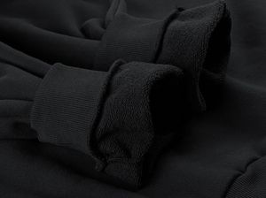 Jersey grueso francés Terry de gran tamaño Baggy Hoodie hombres de alta calidad de algodón en blanco 450 GSM Hoodie diseño personalizado - Product Image 4