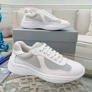 Chaussures de sport rétro en cuir véritable respirant, de haute qualité, style décontracté de luxe pour la course et la marche - Product Image 3