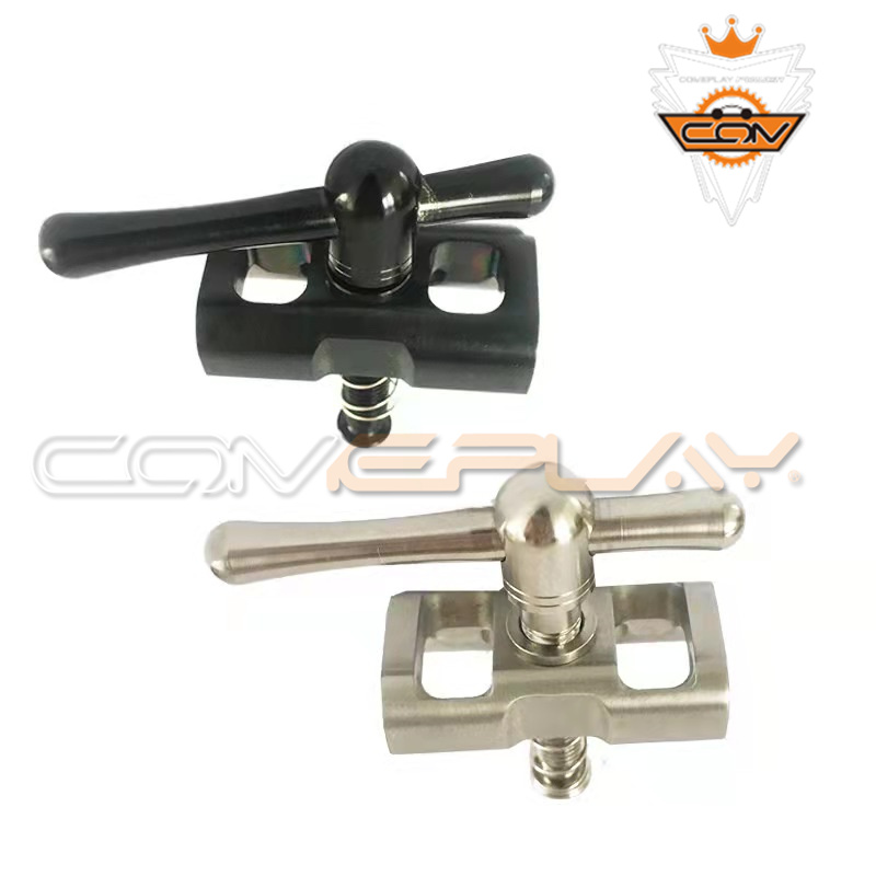 Custom Size Titanium Bicycle Hinge Clamp Assembly C Buckle