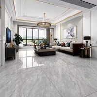 Carreaux de marbre pour salon et salle à manger, carrelage en céramique de porcelaine de Foshan 600x1200, style simple, vente directe usine