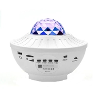 Projecteur d'Étoiles pour Bébé à Marque Privée avec Musique, Lumières Féeriques USB, Lampe Projecteur d'Étoiles Rotative, Veilleuses LED