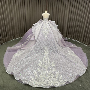 <b>Princess</b> Purple Sweetheart Ball Gown Lace Quinceanera <b>Dress</b> <b>Girls</b> Beaded Birthday Party Prom <b>Dresses</b> Natural Embroidery Chapel - Product Image 6