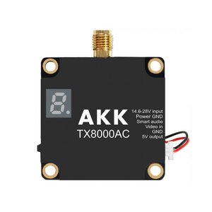 AKK Tx8000ac VTX 5.8G 8W FPV Siêu Dài Phạm Vi Truyền <span class=keywords><strong>Video</strong></span> Tất Cả Các Kênh Phiên Bản Drone <span class=keywords><strong>Video</strong></span> <span class=keywords><strong>Transmitter</strong></span> Hình Ảnh Truyền - Product Image 2