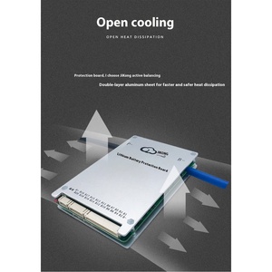 JK-BD4A20S10P JKBMS SMART ACTIVE BALANCE BMS Lifepo4 20S 100A Built-in modul BT FR-4 papan PCB produk 12V/24V - Product Image 4