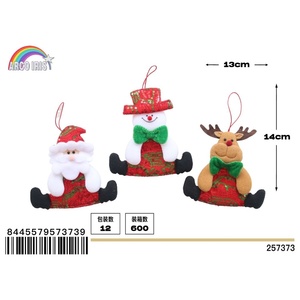Ciondolo di Natale di lusso per la decorazione della casa personalizzabile di dimensioni stile sublimazione floccata 8445579573739 decorazione essenziale per le vacanze