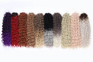 Extensiones de Cabello Sintético de Fibra Bioproteica de Alta Temperatura, Crochet, Anna, Ariel, Manasi, Jessica, Monica, Merida, Venta al Por Mayor de Fábrica - Product Image 5