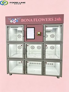Distributore Automatico Refrigerato per Fiori - Macchina Distributrice Commerciale per Fiori - Product Image 5