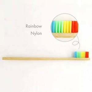 2024 Custom LOGO <b>Bamboo</b> Wooden Toothbrush Disposable Biodegradable Soft Cleaning <b>Brush</b> for Hotel Travel Kids-Plastic Material - Product Image 5