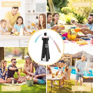 Ventilatore Rotante Repellente per Insetti con Pale Morbide Riflettenti, Senza Sostanze Chimiche, Sicuro per Alimenti, da Tavolo per Picnic all'Aperto - Product Image 4