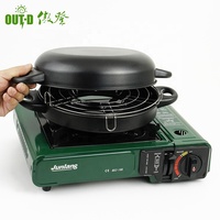 Cuisinière à gaz de Camping utilisation mini poêle à frire plaque barbecue fabricant