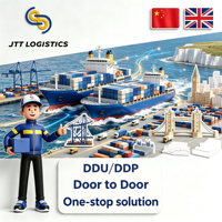 Ligne de fret maritime de Shenzhen au Royaume-Uni, porte-à-porte, DDP, dédouanement, taxes incluses, FCL, LCL, transitaire