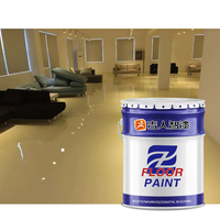 Peinture époxy colorée, adaptée au bricolage et aux animaux domestiques, pour la maison, le magasin, le restaurant, le revêtement de sol décoratif à texture de marbre