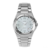 Reloj Mecánico Automático para Hombre FANMIS, Logotipo Personalizable, Reloj de Lujo de Acero Inoxidable