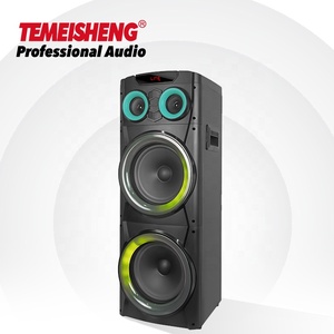 Nhà Máy OEM/ODM 10 Inch Hộp Loa Với LED Ánh Sáng Điện Woofer DJ Bass Karaoke Âm Thanh 1000W Lớn Bằng Gỗ Âm Nhạc Bluetooth-Loa - Product Image 1