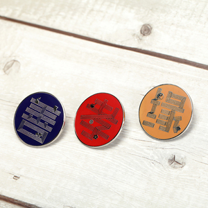 Tùy Chỉnh Từ Pin Nhà Sản Xuất Logo Nhà Sản Xuất Y Tế Nút Kim Loại Cứng Huy Hiệu Cho Công Ty Đồng Phục Trường Học - Product Image 2