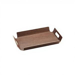 Plateau de service en bois écologique, 100 pièces, jetable, non toxique, durable, avec couleurs et logo personnalisés pour les maisons modernes et durables - Product Image 1