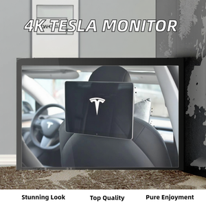 Monitor de Entretenimiento con Pantalla Táctil WIFI 4K de 12 Pulgadas para Reposacabezas de Asiento Trasero de Automóvil con Android 11.0, con USB - Product Image 2