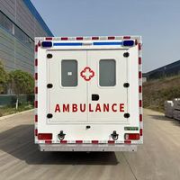 Ambulance tout-terrain Dongfeng Brave Warrior 4x4 pour le transport de patients sur le terrain, véhicule de secours médical professionnel