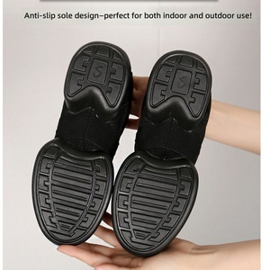 Chaussures de <span class=keywords><strong>danse</strong></span> à semelle fendue pour femmes, <span class=keywords><strong>baskets</strong></span> de jazz modernes à lacets avec coussin d'air, chaussures en maille respirante pour la pratique de la <span class=keywords><strong>danse</strong></span> - Product Image 4