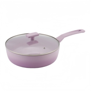 10 cái tùy chỉnh gốm không dính chảo và chậu đặt cảm ứng đúc nhôm gốm <span class=keywords><strong>Cookware</strong></span> <span class=keywords><strong>Set</strong></span> chậu và chảo đặt - Product Image 4