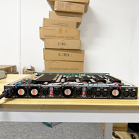 Amplificateur numérique professionnel SIVG 1U classe D 4 canaux 3000W, doté d'une qualité sonore stéréo et adapté à une utilisation sur scène.