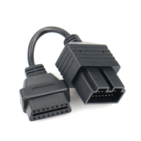 Cable OBD2 para KIA 20 pines a 16 pines OBD OBDii, herramienta de escáner de diagnóstico, lector de código para KIA, Cables adaptadores de 20 pines