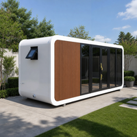 Maison conteneur, Villa capsule, Maison conteneur extérieure, Pod Apple Cabin, Unité de maison modulaire Apple Cabin, Cabine modulaire Apple