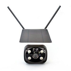 Wi-Fi 1080P impermeabile IP66 solare alimentato <span class=keywords><strong>a</strong></span> <span class=keywords><strong>batteria</strong></span> CCTV IP PTZ AI Motion Monitor <span class=keywords><strong>telecamera</strong></span> con pannello solare - Product Image 1