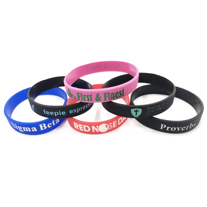 Bracelets en silicone personnalisés avec impression UV, bracelets en caoutchouc en gros pour événements promotionnels, bracelets écologiques - Product Image 4