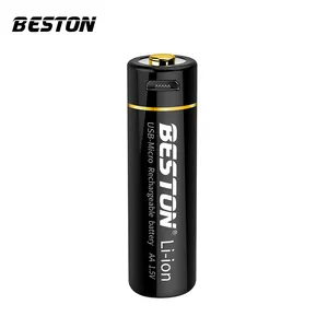 BESTON Fast Charge Micro USB 1.5v Li-ion Lithium AA 2800mWh Rechargeable Battery For MP3/Camera