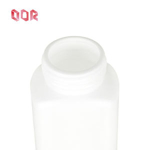 Top choix de marque carré HDPE bouteille 120ml 300ml qualité pharmaceutique carré pilule conteneur tirer anneau bouchon couleur personnalisée vitamine - Product Image 2