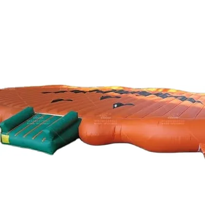 Осенний Урожай надувной Хэллоуин Тыква прыжок, надувная подушка для прыжков, надувной коврик для нападения на Хэллоуин, спортивная игра