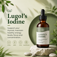 Complément Alimentaire Liquide d'Iode de Lugol en Marque Blanche OEM pour le Soutien Thyroïdien et la Santé Métabolique