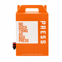 Pochettes à bec verseur BIB de 1L, 2L, 3L, 5L, écologiques, de qualité alimentaire, en matériaux recyclés, pour distributeur d'huile d'olive, de café et de tequila, avec fenêtre de 90 jours