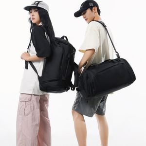 Sac de sport 3-en-1 personnalisé avec logo, grande capacité, imperméable, organiseur de sport et de fitness, portable pour les voyages de week-end et les séjours d'une nuit - Product Image 1